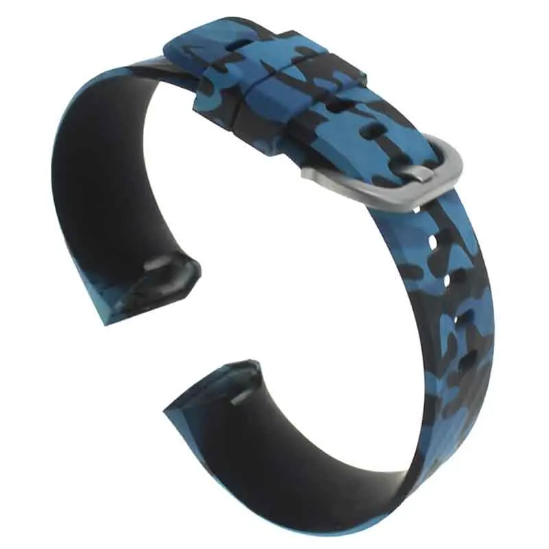 O Цветной фитнес-браслет на запястье для Fitbit Charge 3 Band смарт-спортивные часы ремешок на запястье аксессуары для Fit bit браслет - Цвет: O