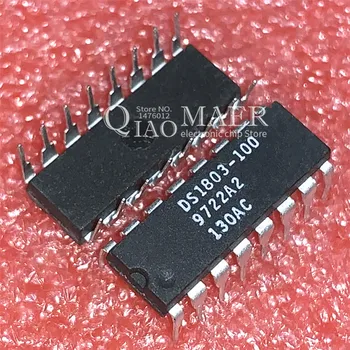 

10pcs/lot DS1803-100 DS1803 DIP16