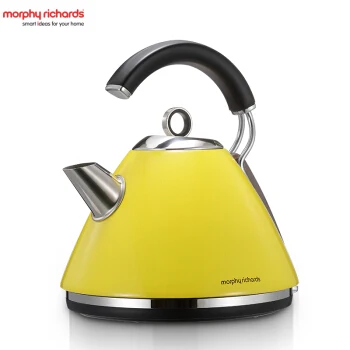 

151.5L Unique Handle Electric Kettle 0.66mm 304 Stainless Steel Electric Kettle Safe Creative Water Heat Tool 4 Colors Available