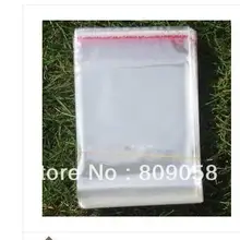 1000x прозрачный самоклеющийся пластиковый пакет 7x17 см opp мешок/поли мешок
