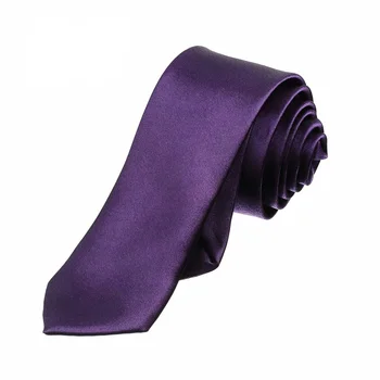 

New Solid Color Narrow Neckwear Mens Skinny Neck Tie Wedding Party width Ties Men's Ties Men's Solid High Quality Color Tie