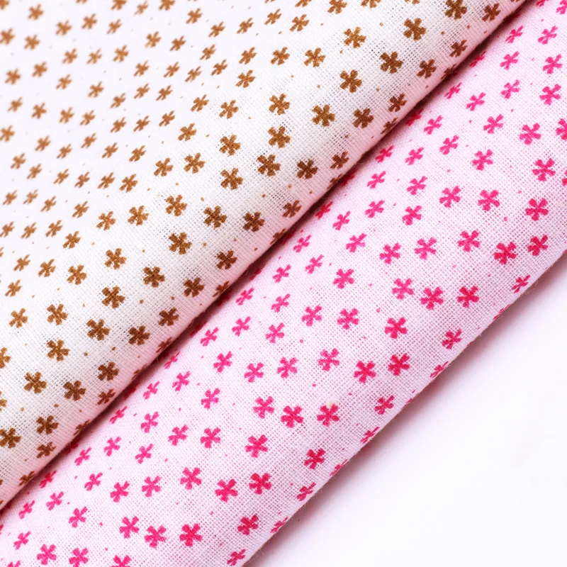 50*40 см 100% хлопковая ткань бежевый розовый Tissu цветочный DIY лоскутное шитье Tecido