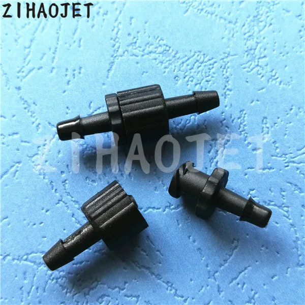 Flatbed UV/eco solvent printer ink tube connector/for Allwin Human Myjet Xuli Liyu Xaar 382 konica 512 head pipe connectos 5X3MM |
