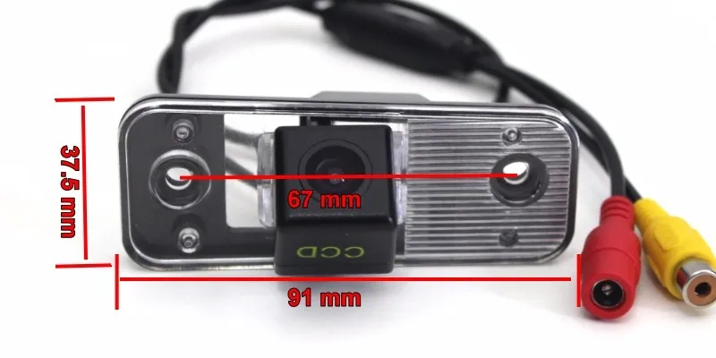 Rear view Camera Car Parking Camera For 3089 CCD Night Vision Back up Reverse Camera (2)