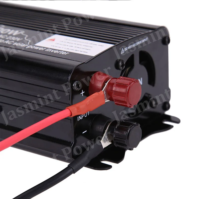 Легкое подключение инвертора 500 Вт DC12V AC110V или 220 В солнечная панель инвертор