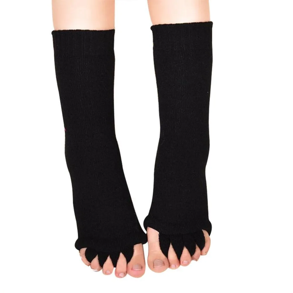 

2019 Spring Autumn Health Five Finger Socks Women Open Toe Socks Solid Youth Cute Socks One Size Hot Sale
