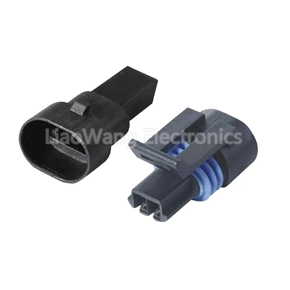 

10PCS/lot Automotive Connectors 2P waterproof connector DJ7022Y-1.5-21 automotive sensor plug