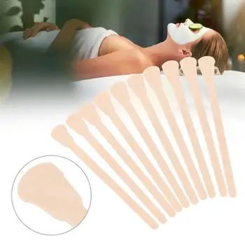 

Wooden Wax Spatula Depressor Disposable Facial Mask Hair Removal Cream Applicator Epilator Hair Removal Wax Spatula
