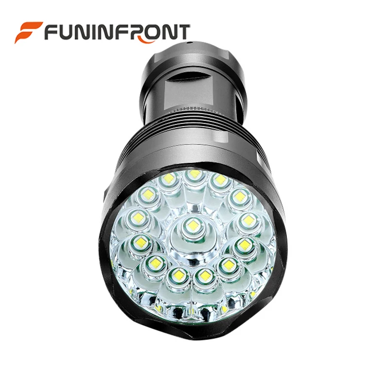 

5 Gears Portable Tactical Flashlight 80W 15000 Lumens Long Throw 15 T6 CREE XM-L Outdoor Camp Lanterna LED Torch Spotlight