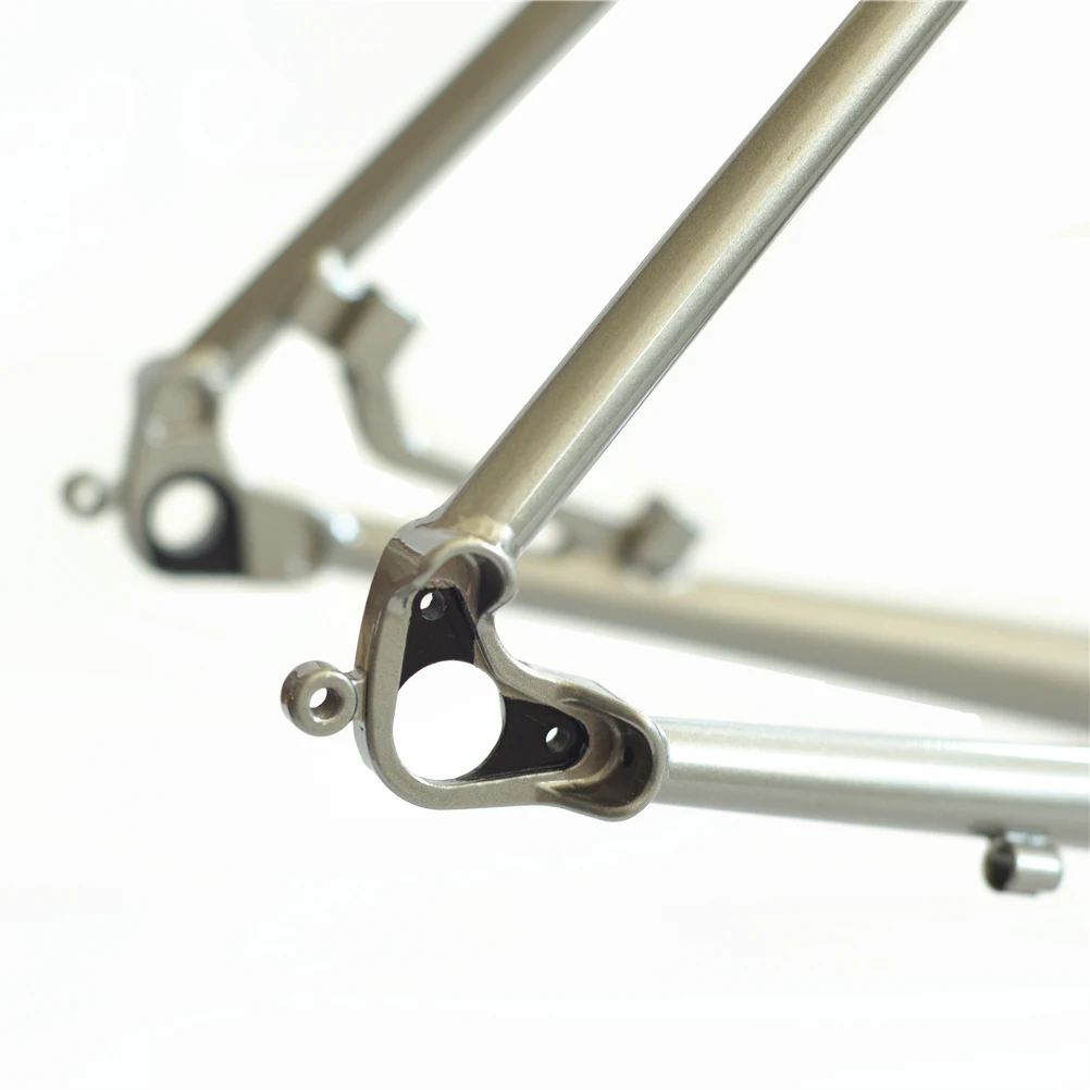 Excellent SEABORAD barrel shaftCX Road bike Cr-mo Frame Carbon Fork 700C Classic Cyclocross Frameset Disc Brake 4130 Heat Treat Steel Fram 5