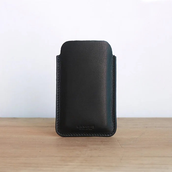 

LAN leather men's phone case fashion mobile phone case smart phone cover