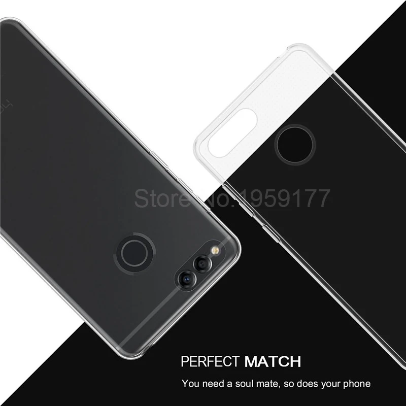 MODAZONGYE Soft Transparent Case For Huawei Honor 7X Case Cover Silicone Back Cover Phone Case For Huawei Honor 7X 7 X BND-L21 (5)