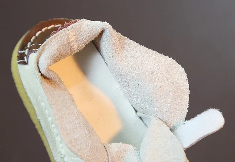 Sapatos de Couro Sapatos de Bebê Macio das Meninas Sapatos da Moda Novas Crianças Sapatos Casuais Menino Pequeno Fundo Princesa 2019 16 2019 Novas crianças sapatos de couro sapatos