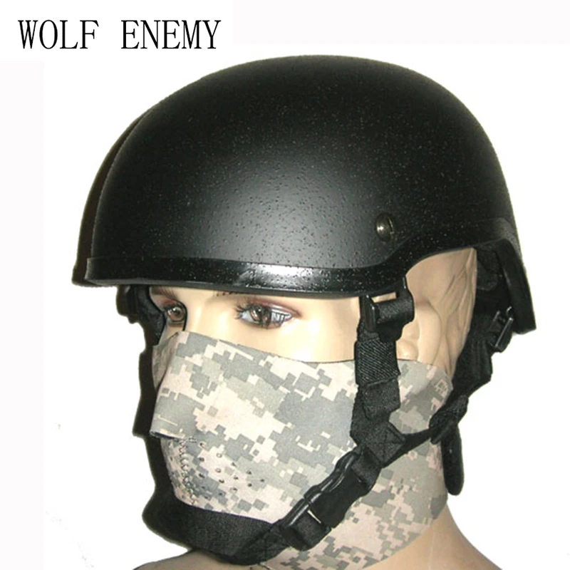 

Tactical Military Army Airsoft Outdoor Camouflage ACH MICH 2001 Tactical Helmet Kinds of Color Choice, The Wholesale Price