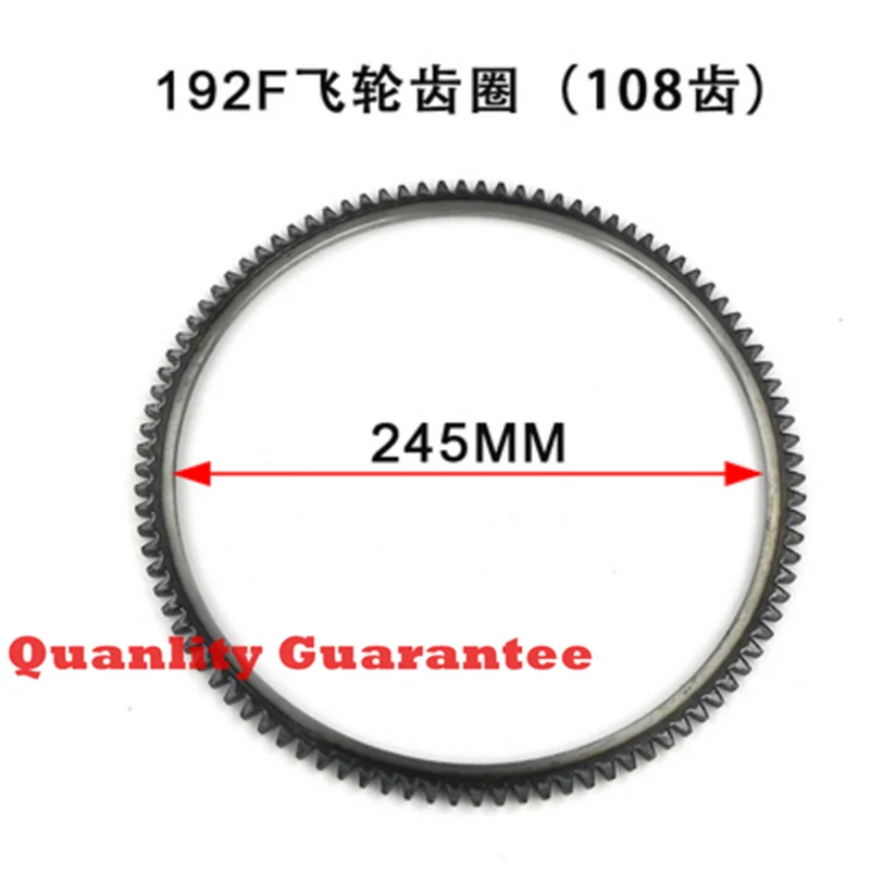 170F 173F 178F 186F 188F 192F flywheel gear ring FOR Single cylinder air-cooled diesel engine generator microtiller accessories