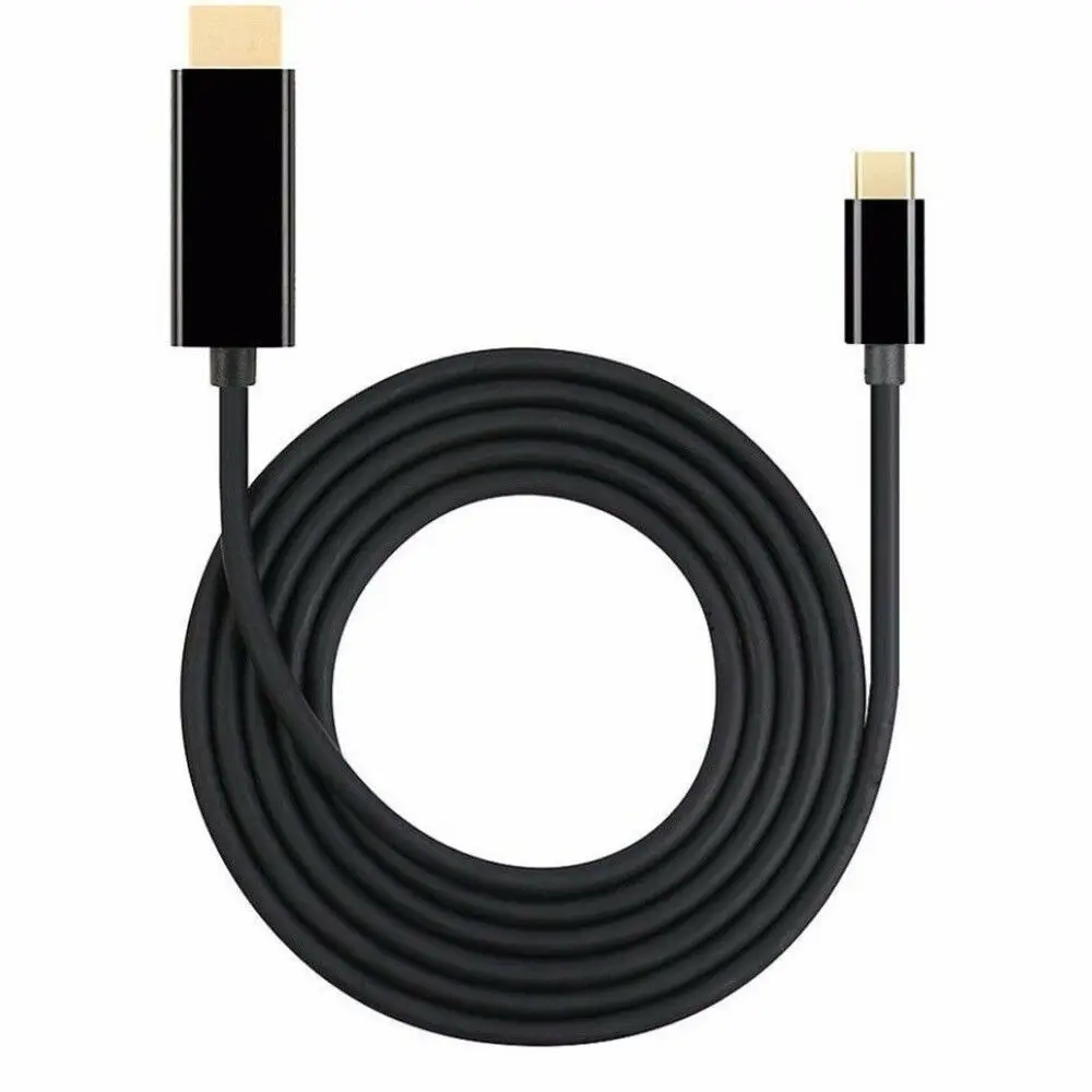 

1.8M Type C USB-C to HDMI Cable USB 3.1 Adapter Audio Video Adapter Cable TV Converter For Samsung Tablet Mobile Phone Macbook