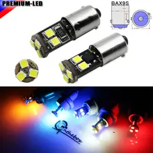 Ampoules de remplacement 150 degrés, BAX9S H6W T4, sans erreur CAN-bus, pour feux de Position, de Parking, de paupières ou de plaque d'immatriculation, LED