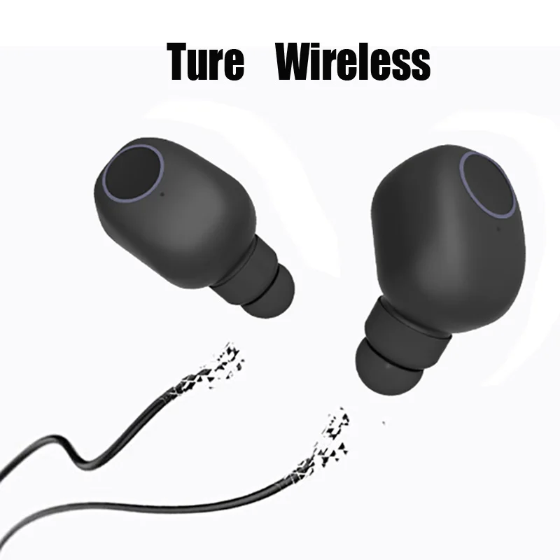 Q1 наушники вкладыши TWS Bluetooth 5 0 двойной стерео Беспроводной бас гарнитура с