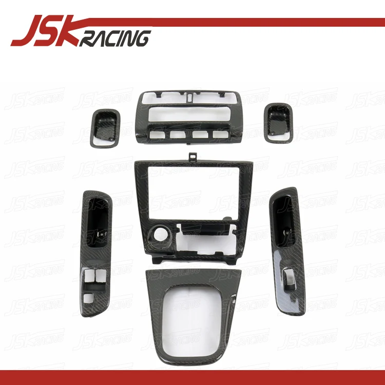 1994 1998 CARBON FIBER INTERIOR REPLACEMENT RHD (7 PCS) FOR NISSAN S14