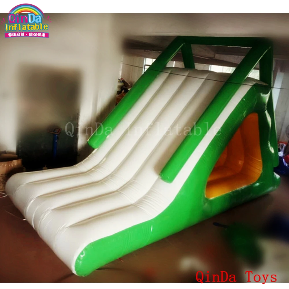2017 summer funny games 5m long inflatable slides for children in pool