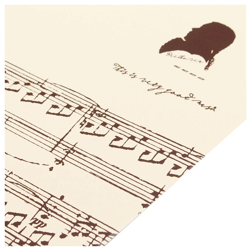 BLEL Горячая 50 страниц Моцарт музыкальный лист рукопись Бумага предотвратить обозначения Тетрадь со спиральным переплетом