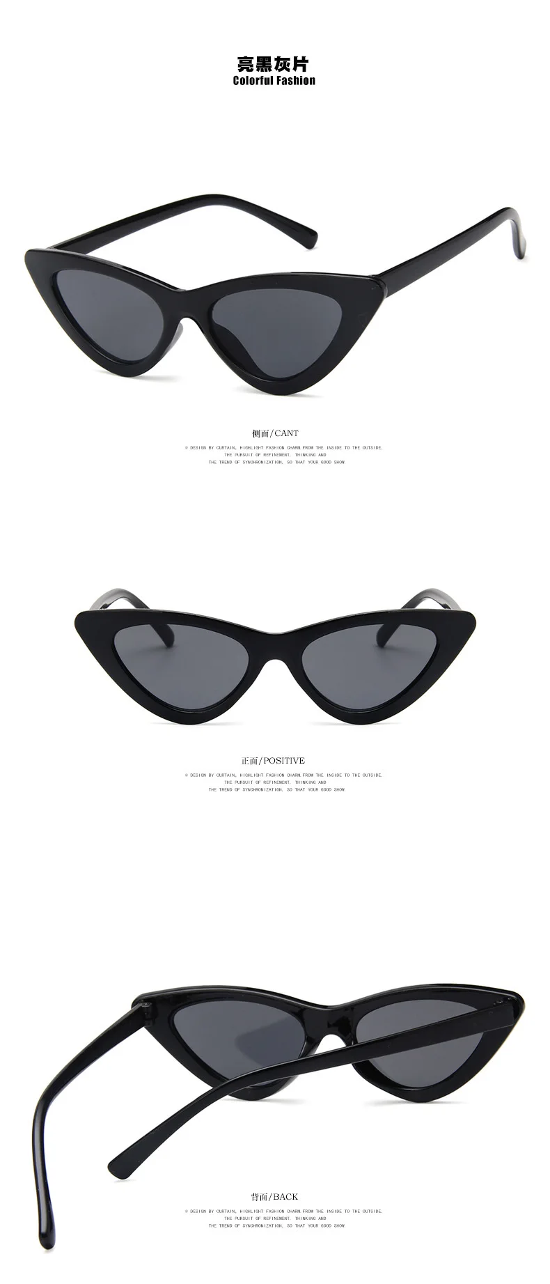 Детские солнцезащитные очки для девочек, милые Солнцезащитные очки «кошачий глаз», детские очки, Классические Брендовые очки для детей UV400 K9014-01