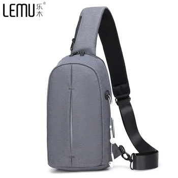 

Ultra light waterproof chest bag men's shoulder Oxford cloth casual bag Messenger bags