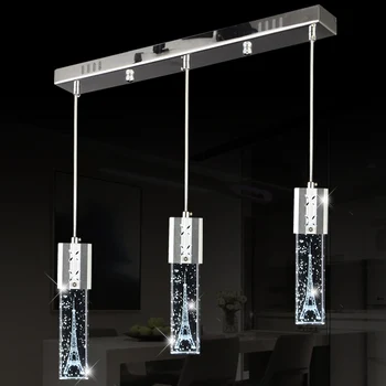 

Led Eiffel Tower crystal pendant light for Kitchen Cafe lighting modern bubble crystal pendant lamps for dining room lamparas