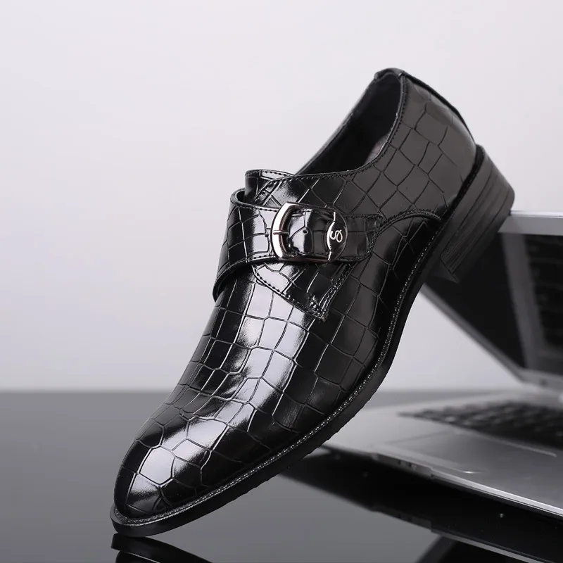 British Style Men Party Dress Shoes Men Formal Shoes Oxford PU Leather ...