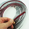 6mm Car Chrome Body Strip Bumper Auto Silver DIY Decoration Protective Moulding Styling Trim Auto Protector Sticker 13Meters ► Photo 3/6
