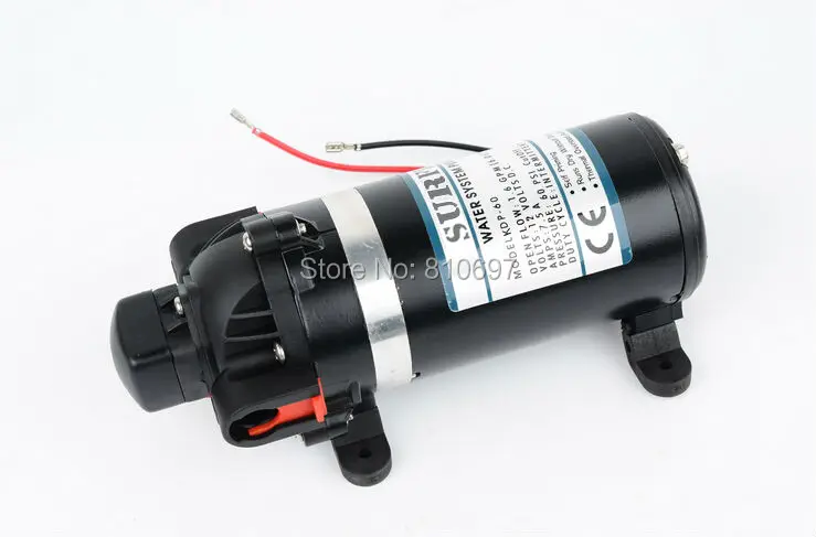 SURFLO KDP 60 DC 12V электрический насос высокого давления автомойка триплекс компактный
