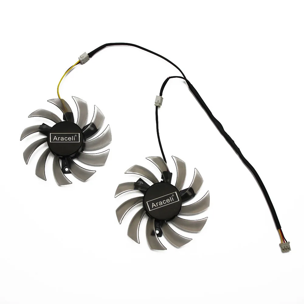 Кулер для Gigabyte GTX580 GTX670 560TI R9 280X HD5870 5770 N470SO N580UD|Кулеры/вентиляторы/системы