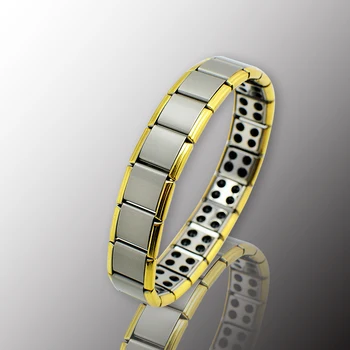 

Jewelry 80 Germanium Black Titanium Energy Bracelet Power Bnagle Pain Relief