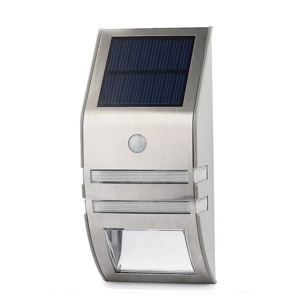Conjuntos de Led de Energia Sensor de Movimento Lâmpada de Parede ao ar Lâmpada de Segurança Luz de Rua de Poupança de Energia à Prova Solar Livre Água Jardim Quintal 4 Pir d' 4 Lâmpadas solares
