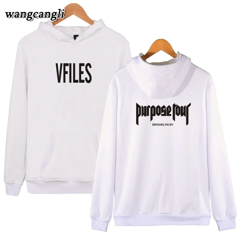 2019 Fashion PURPOSE TOUR Hooded Hoodies JUSTIN BIEBER Hoodie Sweatshirts Plus Size 4XL Hip Hop Jacket Coat Casual clothes