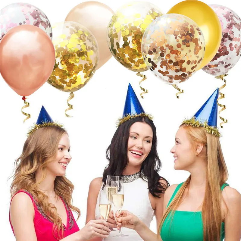 

30pcs/set Balloon Sequin Latex Kids Happy birthday Wedding Christmas For home Decoration supplies party balloon