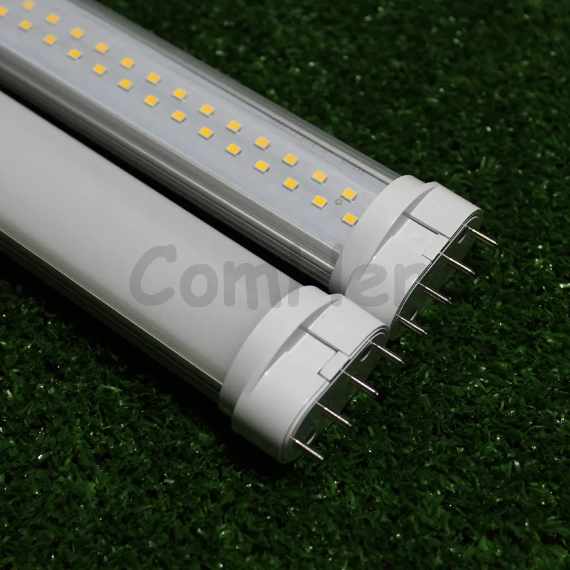 Светодиодный светильник 2G11 36 Вт 9 12 15 18 22 SMD2835 Прозрачный матовый чехол 85 265 в