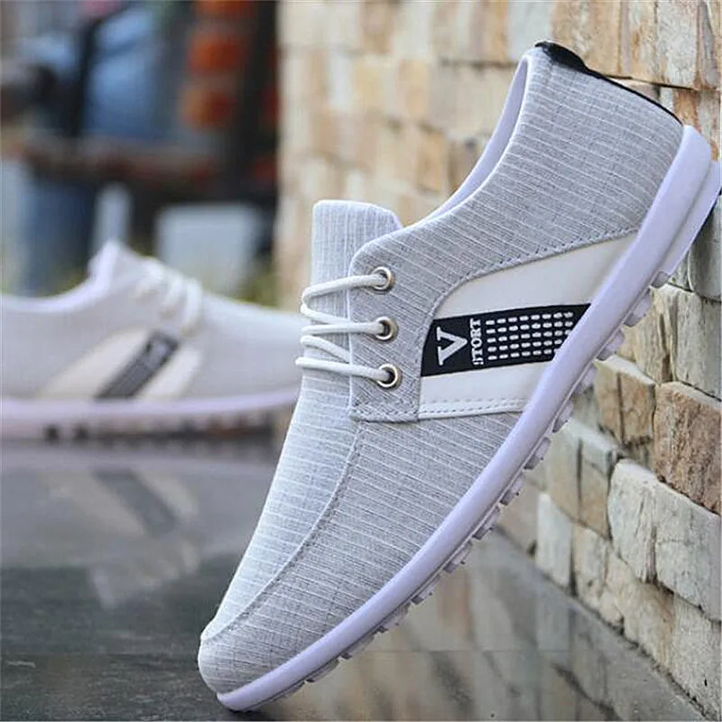 

2019 new summer fashion men's Casual Shoes men's comfortable canvas shoes for men's shoes men's fashion Loafers shoes M309