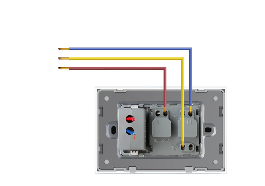 Livolo две банды ЕС розетка и USB розетка, белая кристальная стеклянная панель, AC 110~ 250V 16A настенная розетка, VL-C9C1EU1U-11