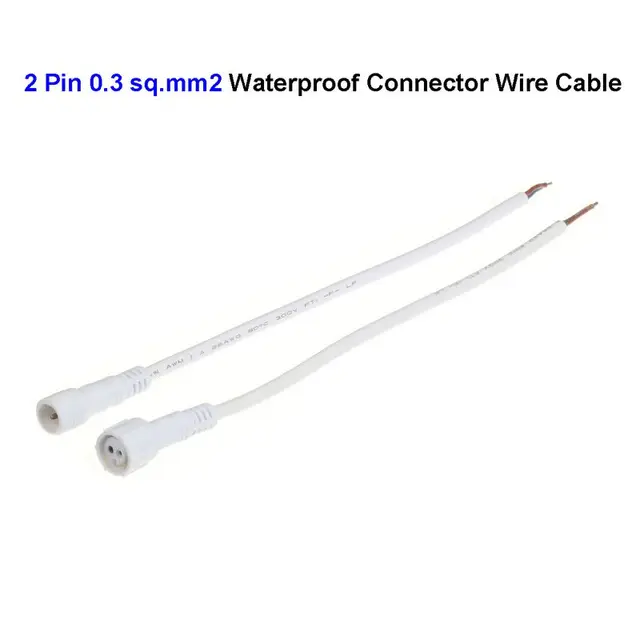 50 paar LED Display Verlichting 2 Pin Waterdichte Mannelijke ... 50 paar LED Display Verlichting 2 Pin Waterdichte Mannelijke ...