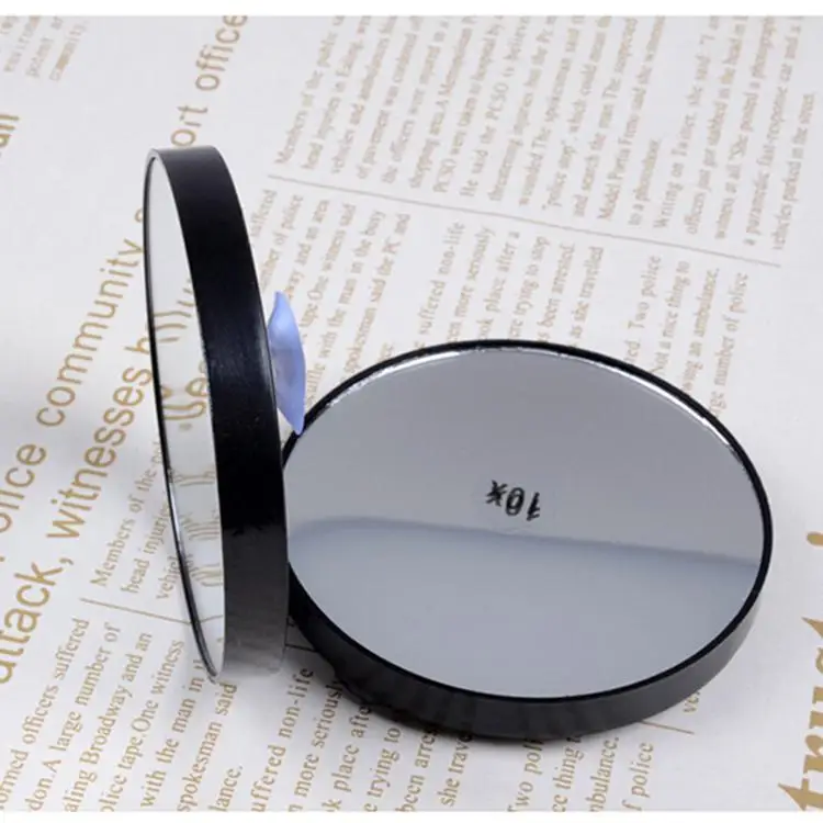 1pc Magnifying Mirror Makeup Bathroom Magnification 10x Travel Suction