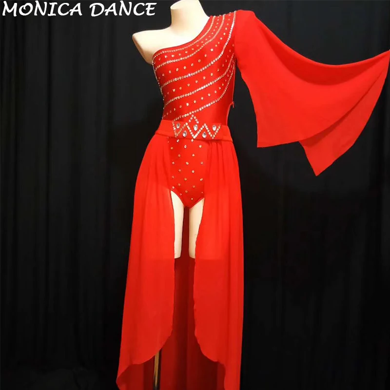 Red bodysuit dress Outlet