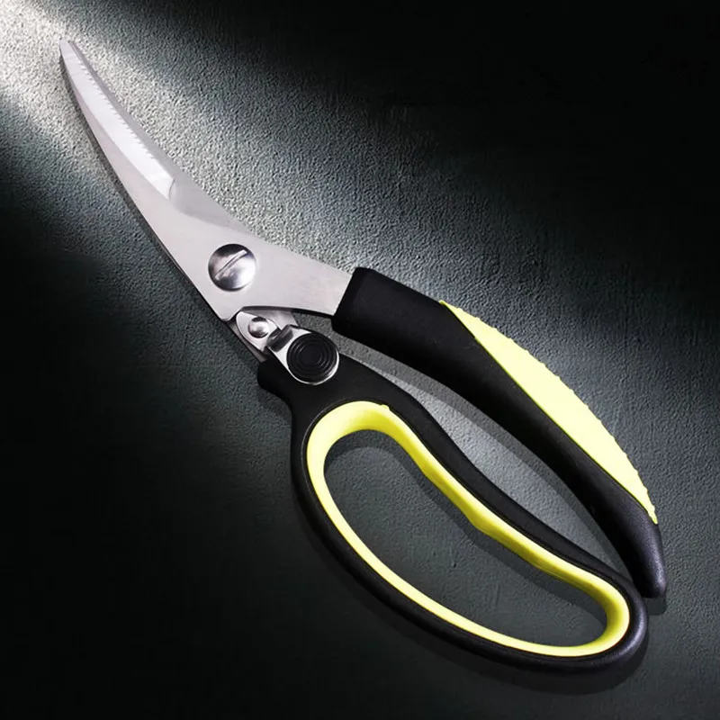 

11-11 Special Offer MIKALA Stainless Steel Chicken Duck Bone Scissors Kitchen Food Clipping Scissors Multifunctional Scissors