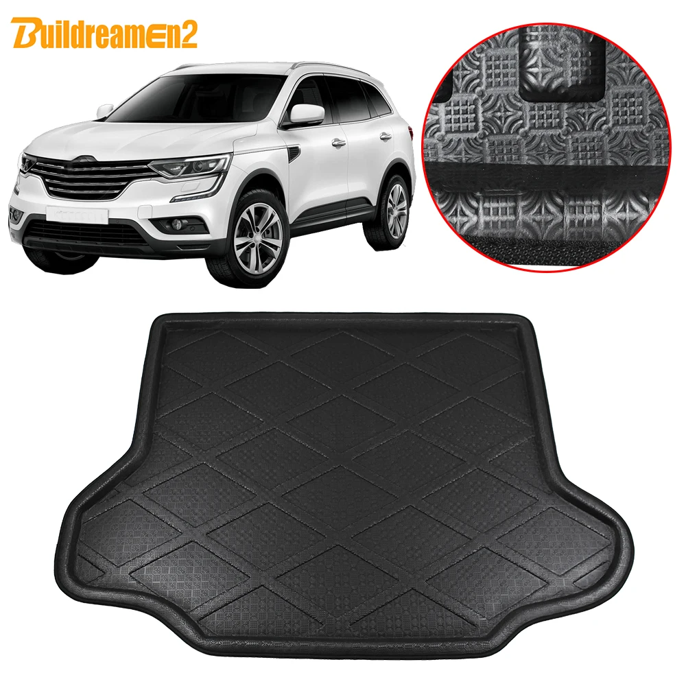 

Buildreamen2 For Renault Koleos Car Accessories Rear Trunk Liner Cargo Boot Mat Floor Tray Protection Carpet