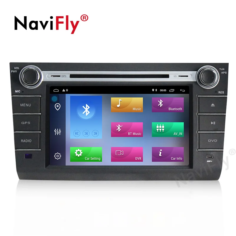 Excellent Android 9.0 Quad Core Car DVD multimedia Player For suzuki swift 2004-2010 with WIFI BT GPS navigation free shipping mic gift 2