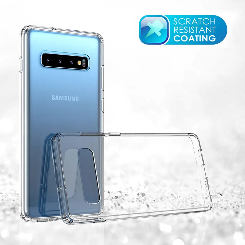 Для samsung Galaxy Note 10 Plus чехол S10 Note 9 8 S9 S8 S10e 5G ударопрочный Жесткий Тонкий чехол для задней панели прозрачный защитный чехол