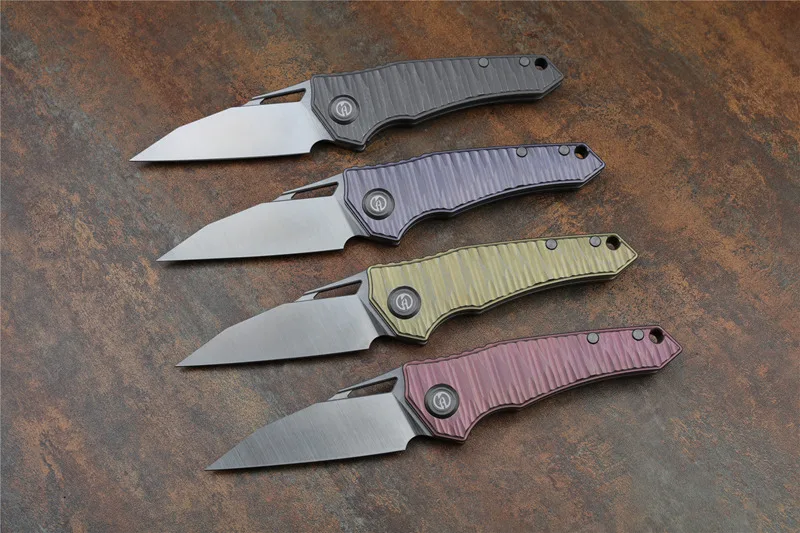 

Maxace Corvus 2 Folding Knife EDC M390 Satin Blade Free Shipping