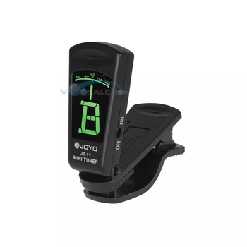 

JT-11 Mini Clip-on Chromatic Tuner with Backlit Guitar Tuners JOYO Tuner JT11 A4 Frequency 440Hz Tuning Chromatic