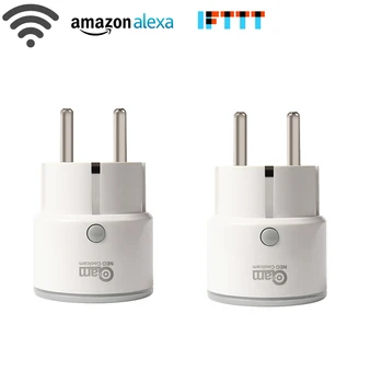 

NEO COOLCAM WiFi Smart Remote Control Power Socket Outlet Timer Support Google Home Mini,IFTTT,Alexa For Smart Home Automation