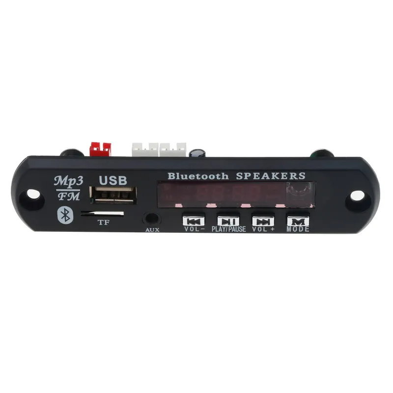 Автомобильный USB Bluetooth USB/TF/FM/AUX MP3 плеер Kebidu декодер плата модуль 87 5 107 МГц с пультом